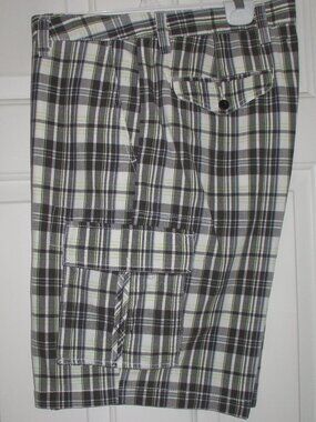 Dockers Mens Flat Front Cotton Cargo Golf Short Pant NWOT - Size 36W Relaxed Fit